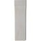 Ekena Millwork 3 1/2"W x 6"D x 12"H Clarksville Wood Vintage Decor Bracket, Chalk Dust White BKTWD04X06X12CVWH - alternate 2